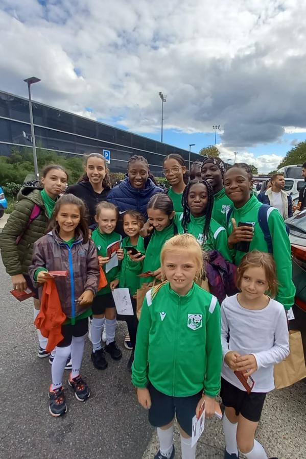 Avec Kadidiatou Diani