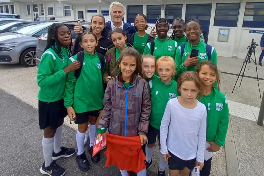 Avec Gérard Prêcheur coach du PSG