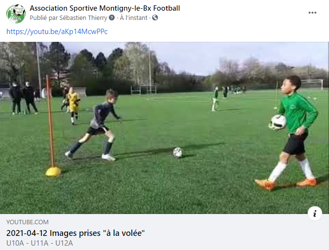 Extraits des séances du 12 avril - U10/U11/U12 A